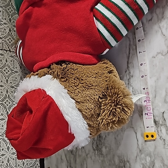 NWT Snowflake Teddy Christmas 2021 Santa Hat soft plush stuffed collector's 20" - Picture 11 of 12